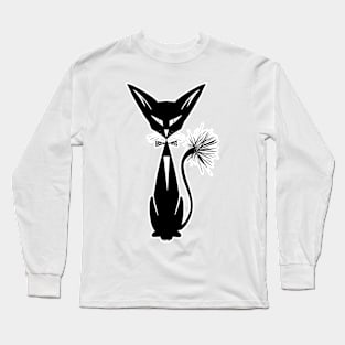 Cat with style. Long Sleeve T-Shirt